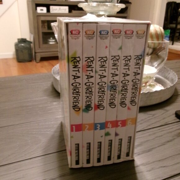 Rent-A-Girlfriend Manga Box Set 1 -6 Paperback, Miyajima Reiji W 2 POSTERS NEW - Picture 1 of 6